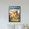 Baalbak Poster - The Majesty of Antiquity