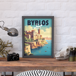 Byblos Poster - Where History Meets the Sea